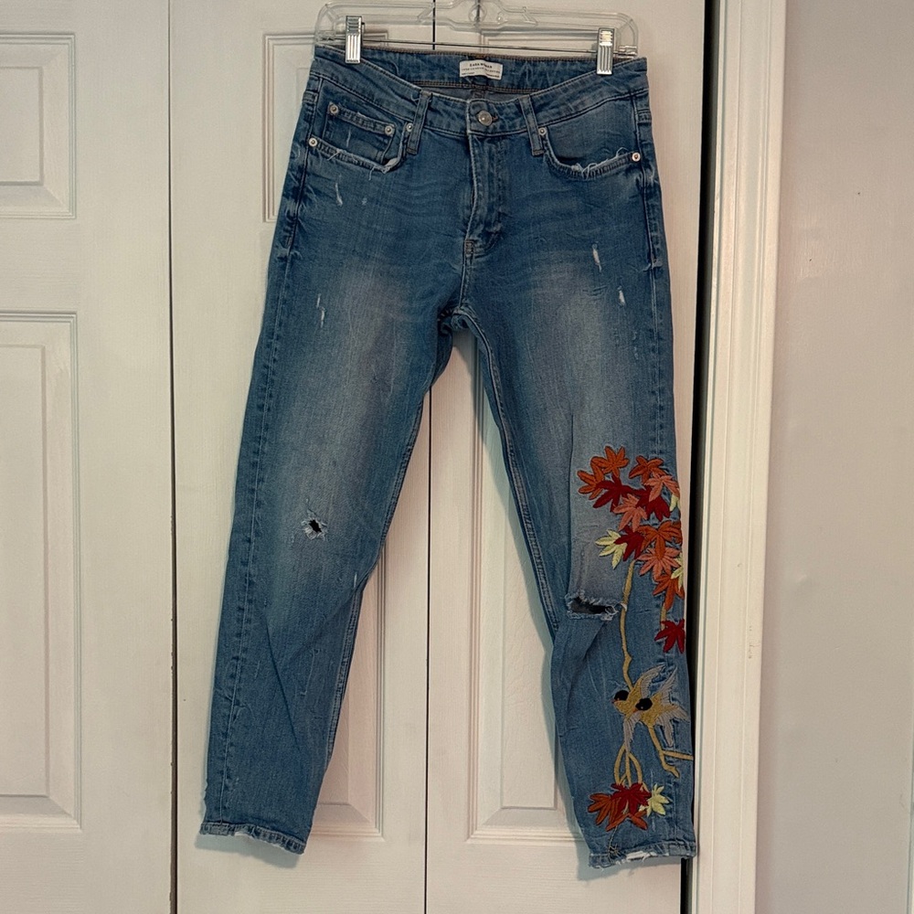 Zara Blue skinny Jeans